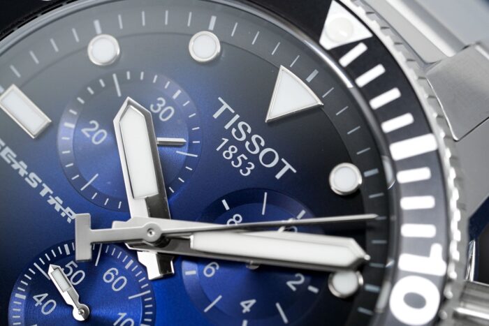 Tissot Seastar 1000 Chronograph Men's Graded Blue Watch - T120.417.11.041.01 - Image 3